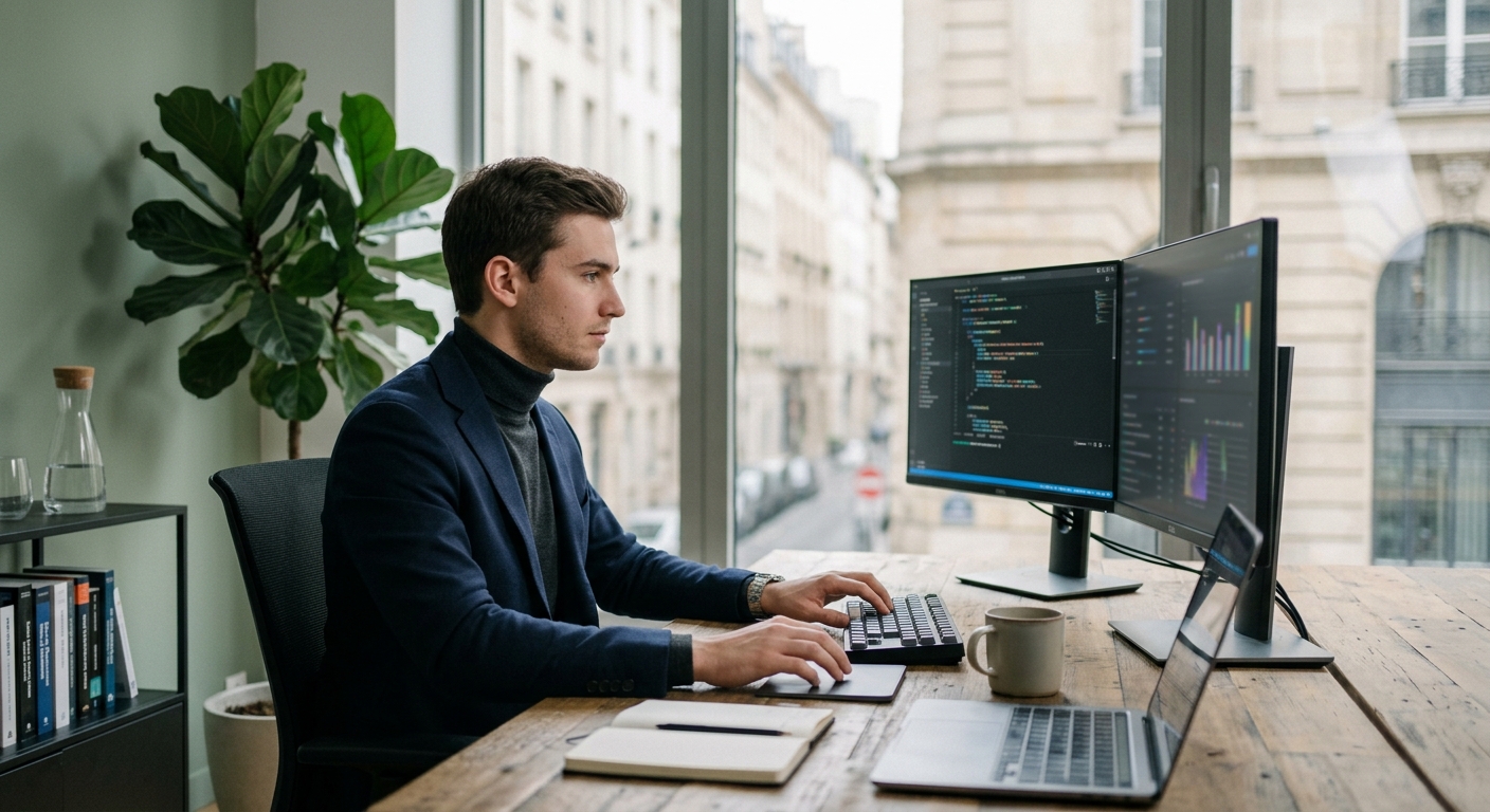 Développeur web intégrant des outils d'analyse sur-mesure